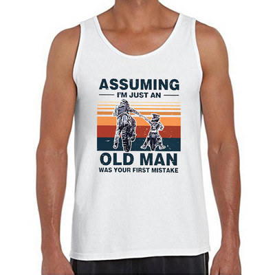 2021 New Fashion Men Summer Tank tops Geometric Sunset beach printed ανδρικό ρετρό στυλ casual γιλέκο