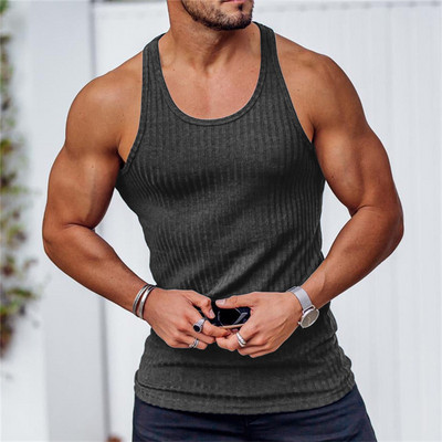 Camouflage Muschi Vestă Bărbați Vestă Îmbrăcăminte de gimnastică Culturism Stringer Tank Top Barbați Antrenament Tricou fără mâneci Fitness Barbați Tanktop