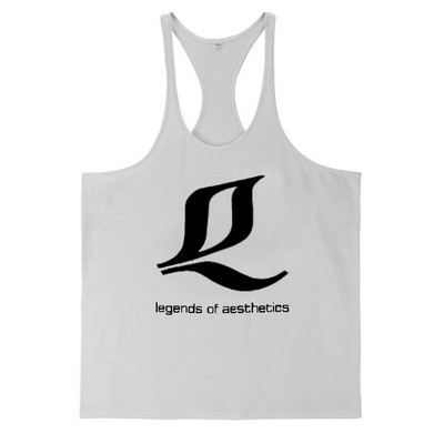 Ανδρικά Γυμναστήριο Πολύχρωμο Μυϊκό Tank Top Fitness Stringers πουκάμισο Αθλητικό Y BACK Ρούχα Racer