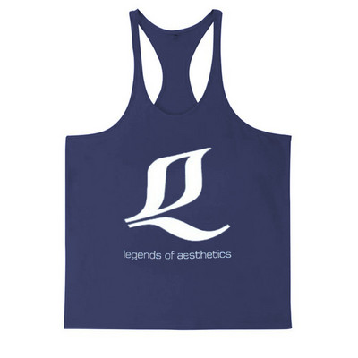 Ανδρικά Γυμναστήριο Πολύχρωμο Μυϊκό Tank Top Fitness Stringers πουκάμισο Αθλητικό Y BACK Ρούχα Racer