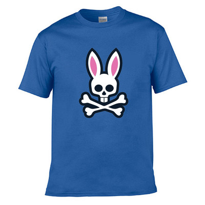 2023 Νέο βαμβακερό μπλουζάκι για άντρες Γυναικείο μπλουζάκι με κοντομάνικο κουνέλι με μοτίβο φαντασμάτων