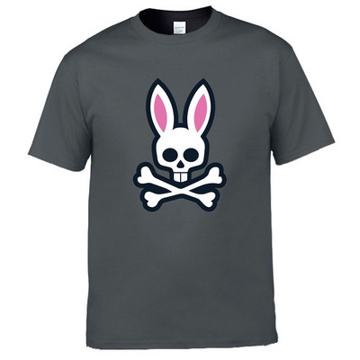 2023 Νέο βαμβακερό μπλουζάκι για άντρες Γυναικείο μπλουζάκι με κοντομάνικο κουνέλι με μοτίβο φαντασμάτων