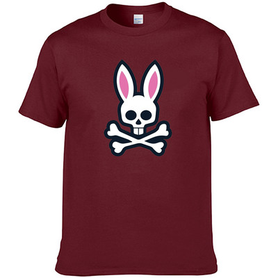 2023 Νέο βαμβακερό μπλουζάκι για άντρες Γυναικείο μπλουζάκι με κοντομάνικο κουνέλι με μοτίβο φαντασμάτων