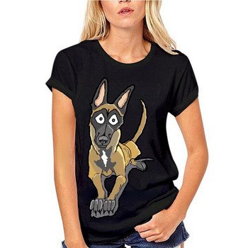 Нова мода The Belgian Malinois T Shirt Kawaii Cartoon Dog Graphic Tee Tops Men Women Short Sleeve Casual Streetwear Camisetas