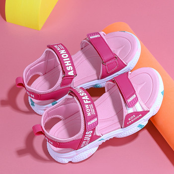 2023 Summer brand Αντιολισθητικά παπούτσια παραλίας Παιδικά σανδάλια για κορίτσια casual παπούτσια Παιδικά λουλούδια Princess Flat παπούτσια Μέγεθος 29-38