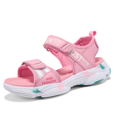 2023 Marca de vară Pantofi de plajă anti-alunecare Sandale pentru copii Fete Pantofi casual copii Flori Prințesă Pantofi plati Marimea 29-38