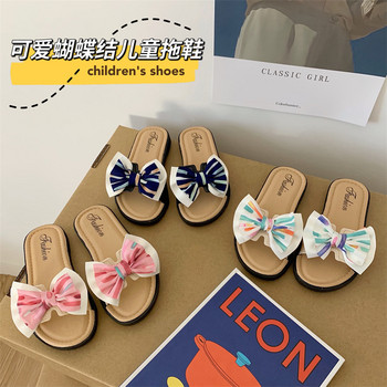 Καλοκαίρι 2023 Παιδικά παπούτσια για κολύμπι στην παραλία Παντόφλες για κορίτσια Σχεδιαστής μόδας Χαριτωμένα νήπια παντόφλες εξωτερικού χώρου για κορίτσι με φιόγκο