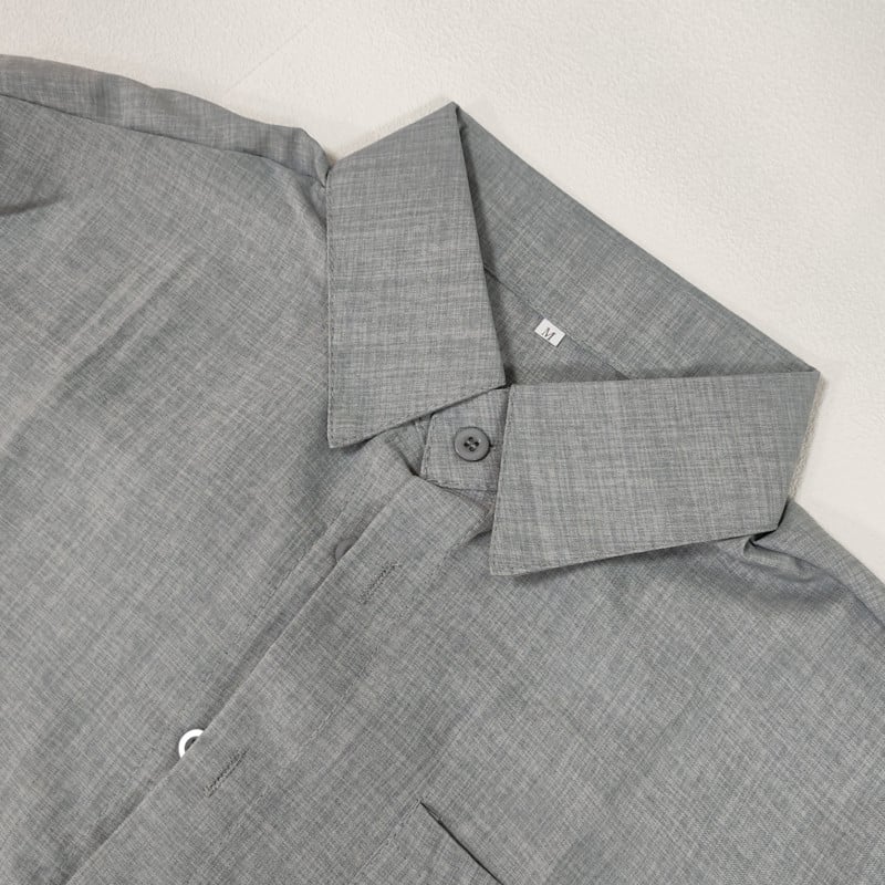 Originalūs vyriški socialiniai marškiniai Liekni verslo oficialūs marškinėliai vyrams trumpomis rankovėmis Medvilniniai lininiai marškiniai Palaidinės Laisvalaikiai viršutiniai vyriški drabužiai