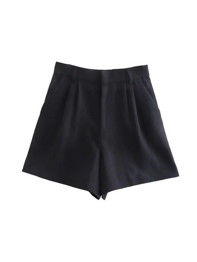 TRAF sieviešu modes pogas, priekšpuse, veste un ar augstu vidukli Bermudu salu šorti, sieviešu divdaļīgie komplekti Mujer