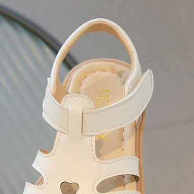 Slatke slatke male sandale za djevojčice 2023. Dječje ljetne cipele za plažu Sandale s T-remenom Sandale za djevojčice Kožne sandale sa zatvorenim prstima