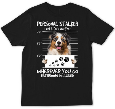 Aussie Mom Australian Shepherd Gift Забавно куче Подарък за нея Him Dad Mom Коледна тениска Мъжки тениски Harajuku Streetwear