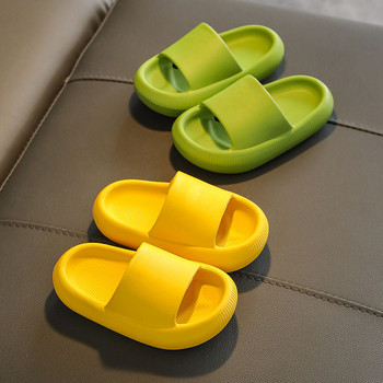 Нови детски Детски меки чехли Бебешки момчета Момичета Водоустойчиви противоплъзгащи детски чехли за баня Летни сладки плажни обувки
