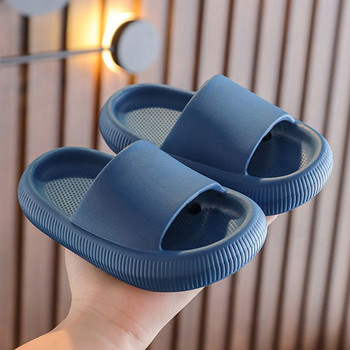 Нови детски Детски меки чехли Бебешки момчета Момичета Водоустойчиви противоплъзгащи детски чехли за баня Летни сладки плажни обувки