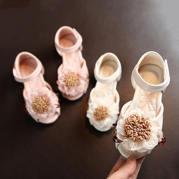 Baywell Sandal Anak-anak Perempuan Sepatu Putri Anak Perempuan Busur Kristal Sepatu Pertunjukan Tari Flat Mode Σανδάλι Anak Baru Musim Panas
