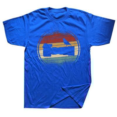 Naljakas loodusfotograafia Linnukaamera Vintage T-särgid Graafilised puuvillased tänavarõivad lühikeste varrukatega sünnipäevakingitused Suvise stiilis T-särk