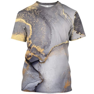 3D textúranyomtatás Férfi póló Street Trend rövid ujjú felsők kültéri hip-hop stílusú túlméretezett póló 2023 új utcai viselet 6XL
