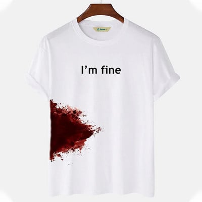 Απλό ανδρικό μπλουζάκι Μόδα Splicing ρίγες 3d κοντό μανίκι καθημερινά casual υπερμεγέθη ανδρικό τοπ αναπνέον μπλουζάκι από πολυεστέρα