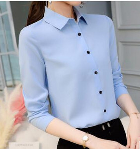 Blusas Mujer De Mod Μπλούζες μακρυμάνικο πέτο Λευκή μπλούζα γραφείο Γυναικείες μπλούζες εργασίας Μόδα ρούχα Blusas γυναικεία πουκάμισα B101111