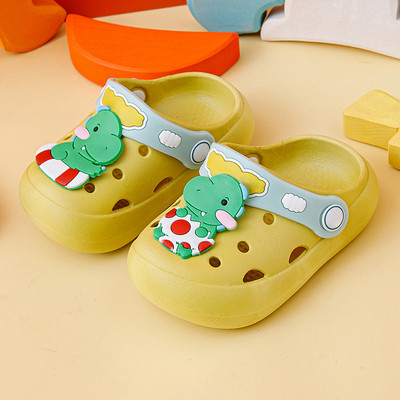 Vasaras bērniem Neslīdošas Čības Zēni Meitenes Zīdaiņiem Karikatūra Pludmales Sandales Alu Apavi Bērnu Dobās Ikdienas Mājas Apģērba Čības