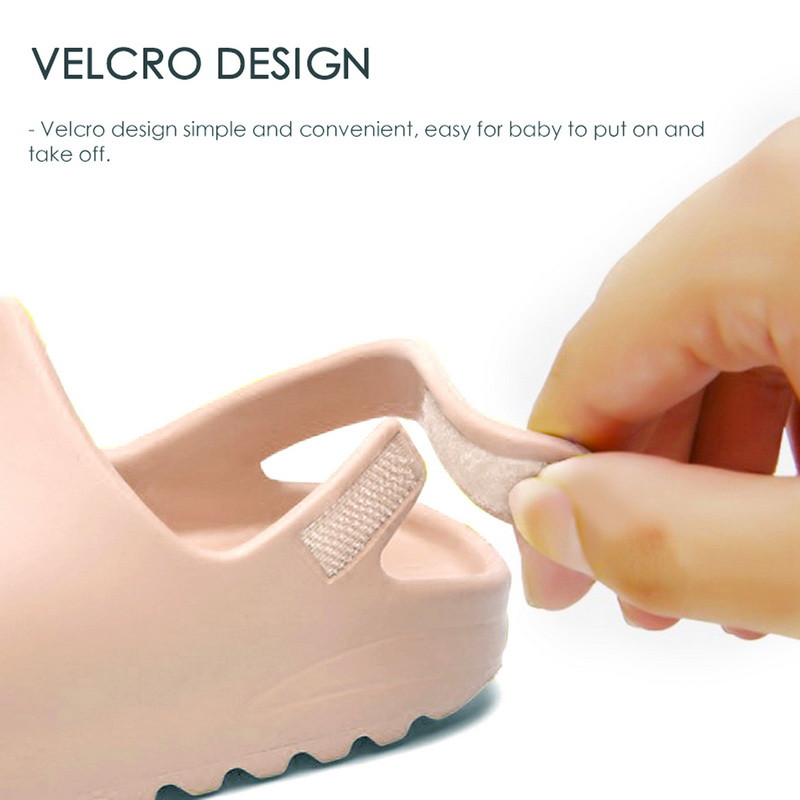 Új baba tipegő gyerekeknek felcsúsztatható divatszandálok fiúknak lányok strand nyári vízi cipők Eva puha gyermekek könnyű beltéri csúszdák