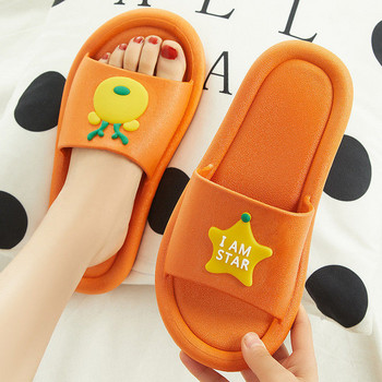 Нови модни чехли Дамски летни домакински домашни чехли за баня Анимационни чехли Сладки анимационни чехли Детски обувки за момиче