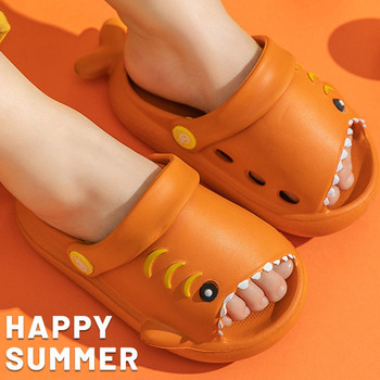 Παιδικά σανδάλια Παιδικά κινούμενα σχέδια Καρχαρίας Καλοκαίρι νήπιο αγόρι για κορίτσια Μαλακή σόλα Βρεφικά παπούτσια Αντιολισθητικές παντόφλες