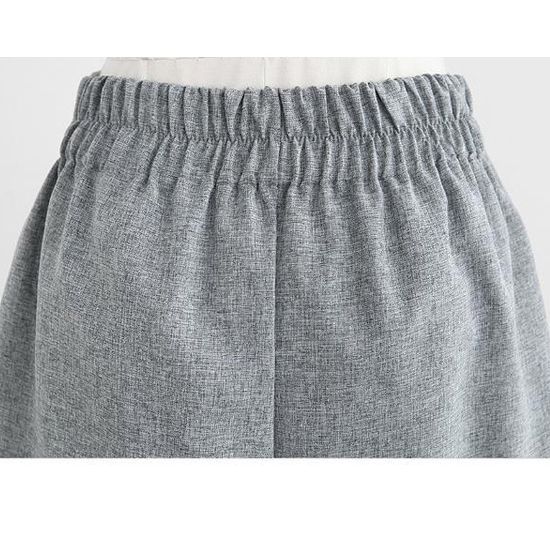 Moteriško kostiumo dviejų dalių komplektas Medvilniniai lininiai marškiniai šortai, tinkantys moteriški komplektai plius dydis trumpas komplektas Moteriški vasaros madingi drabužiai