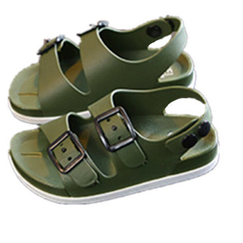 Детски сандали Летни детски обувки за открито Модни леки меки плоски обувки Сандали за бебета за бебета Бебешки ежедневни плажни детски обувки