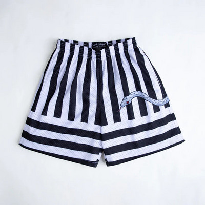 Pantaloni scurți anime Bărbați, femei, Demon Slayer, imprimare 3D, pantaloni scurți de gimnastică, plasă, uscare rapidă, pantaloni scurti, pentru antrenament de fitness, alergare, vară