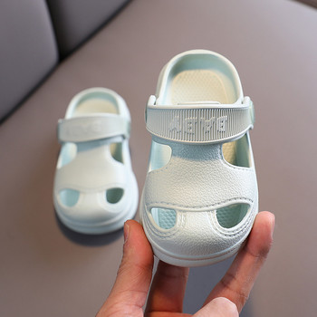 Детски сандали Летни малки деца Момчета Момичета Бебешки чехли Мека подметка Обувки против плъзгане