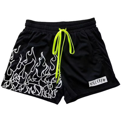 Letné pánske šortky Bežecké športy Basketbalové fitness šortky Sieťované rýchloschnúce priedušné trendy šortky Pánske plážové nohavice