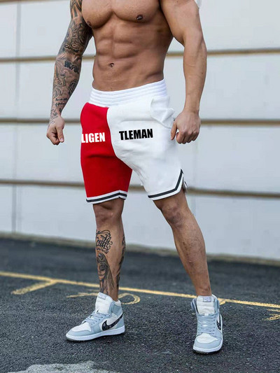 Pantaloni scurți hip-hop noi pentru bărbați în versiunea de primăvară și vară 2021, timp liber temperament simplu, hip hop, fitness, baschet, sporturi rare