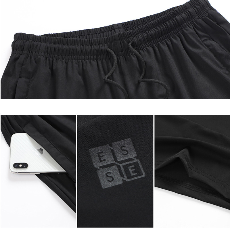 Férfi 2023 új nyári laza rövidnadrágok Férfi divatos Camo rugalmas deréknadrágok Férfi szabadtéri futó tornaterem gyorsszáraz rövidnadrágok férfi