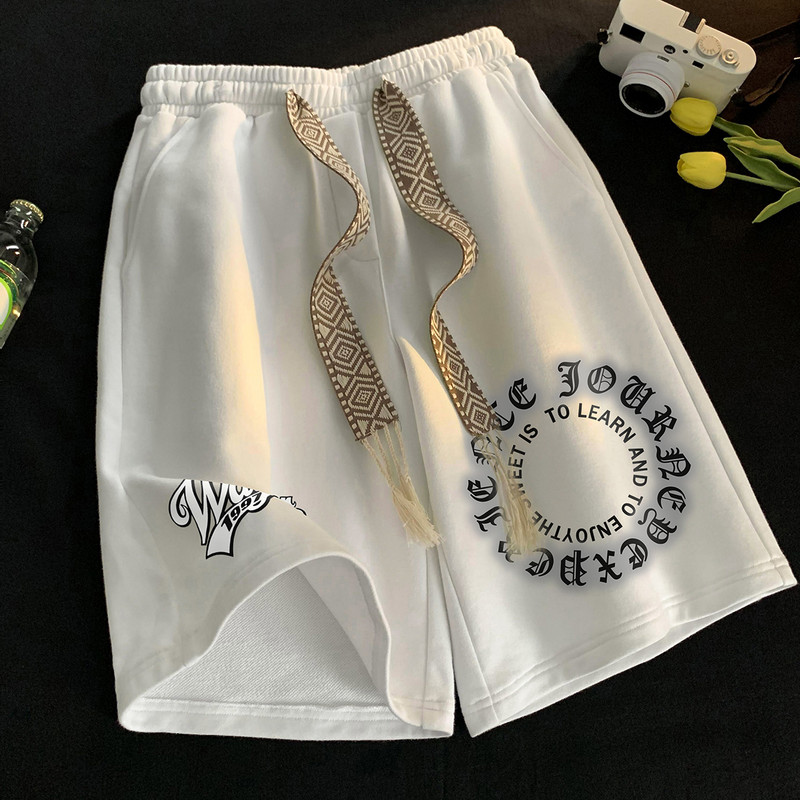 Pantaloni scurți de vară 2023 pentru bărbați, modă coreeană, pantaloni scurți verzi, Harajuku High Street, îmbrăcăminte pentru bărbați, pantaloni scurți, acasă, pantaloni