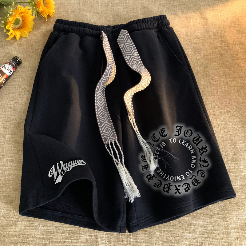Pantaloni scurți de vară 2023 pentru bărbați, modă coreeană, pantaloni scurți verzi, Harajuku High Street, îmbrăcăminte pentru bărbați, pantaloni scurți, acasă, pantaloni