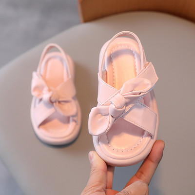 Gyerekcipők Lányok Cipők Hercegnős Cipők Divat Lányok Szandálok Gyerek Keresztkötős Cipők Diák Bowknot Nyári Lány Szandál F04264