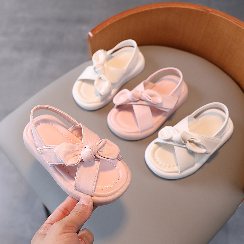 Gyerekcipők Lányok Cipők Hercegnős Cipők Divat Lányok Szandálok Gyerek Keresztkötős Cipők Diák Bowknot Nyári Lány Szandál F04264