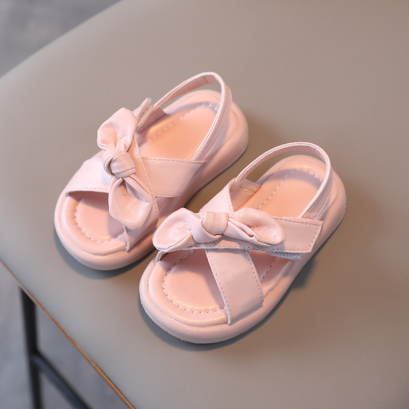 Gyerekcipők Lányok Cipők Hercegnős Cipők Divat Lányok Szandálok Gyerek Keresztkötős Cipők Diák Bowknot Nyári Lány Szandál F04264