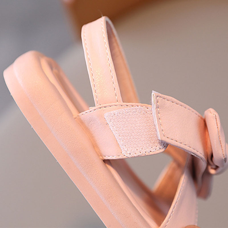 Gyerekcipők Lányok Cipők Hercegnős Cipők Divat Lányok Szandálok Gyerek Keresztkötős Cipők Diák Bowknot Nyári Lány Szandál F04264