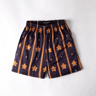 Japanske anime kratke hlače za trčanje, ljetne kratke hlače za plažu, široke, ležerne dnevne kratke hlače za teretanu za muškarce, kratke hlače za trčanje s 3D vragovim printom