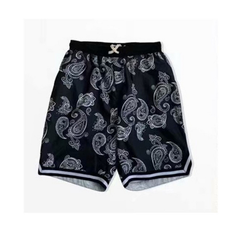 HipHop Σορτς Ανδρικά Μπαντάνα Μεγάλο Χαλαρό Κορδόνι Καλοκαιρινό Κοντό Ανδρικό Hip Hop ίσιο καθημερινό κοντό παντελόνι παραλίας 2023