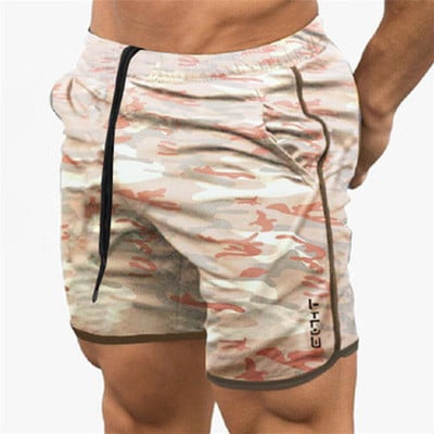 NOI Pantaloni scurți de alergare de vară Bărbați Sport Jogging Pantaloni scurți de fitness Cu uscare rapidă Pantaloni scurți pentru bărbați de gimnastică Pantaloni scurți pentru bărbați