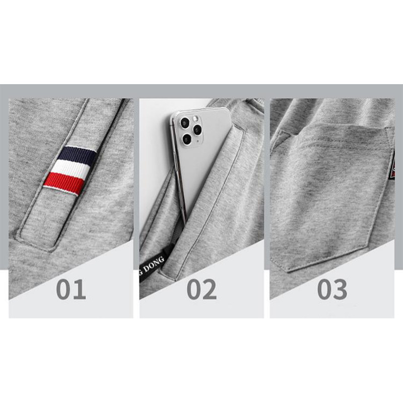 FOJAGANTO Vyriški vasaros nauji laisvalaikio šortai Madingi vienspalviai sportiniai šortai Laisvi ploni paplūdimio tiesūs šortai vyriški