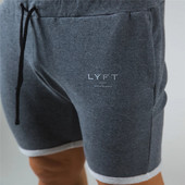 New Muscle Brothers Lyft Summer Sports Leisure Bumbac Sfert Pantaloni scurți Running Slim Fit Sport Pantaloni scurți la modă pentru bărbați