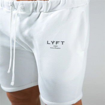 New Muscle Brothers Lyft Summer Sports Leisure Cotton Quarter Shorts Running Slim Fit Sports Shorts Мъжки модни шорти