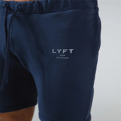 New Muscle Brothers Lyft Summer Sports Leisure Bumbac Sfert Pantaloni scurți Running Slim Fit Sport Pantaloni scurți la modă pentru bărbați
