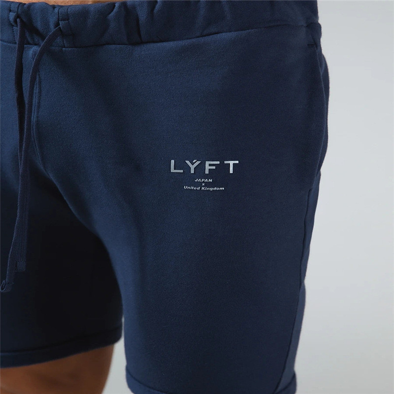 New Muscle Brothers Lyft Summer Sports Leisure Bumbac Sfert Pantaloni scurți Running Slim Fit Sport Pantaloni scurți la modă pentru bărbați