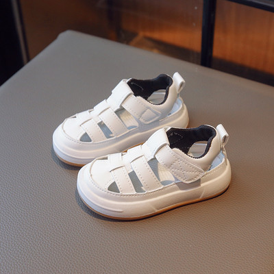 Πλήρως ίσια παιδικά σανδάλια για κορίτσια Παιδική πλατφόρμα αθλητικά παπούτσια Άνετα ευέλικτα Little Boys σανδάλια παραλίας Παπούτσια διακοπών G04174