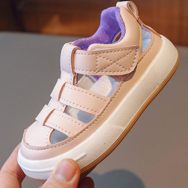 Πλήρως ίσια παιδικά σανδάλια για κορίτσια Παιδική πλατφόρμα αθλητικά παπούτσια Άνετα ευέλικτα Little Boys σανδάλια παραλίας Παπούτσια διακοπών G04174