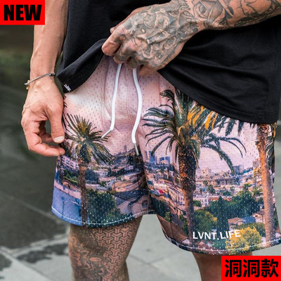 Eric Emanuel EE Suvised meeste lühikesed püksid Jõusaal Fitness Treening Võrk kiiresti kuivav Sörkimine Vabaaja Spordipüksid Meeste Korvpallipüksid